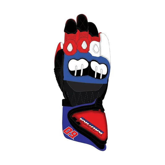 Michael Van Der Mark BMW Rokit SBK 2023 Race Gloves