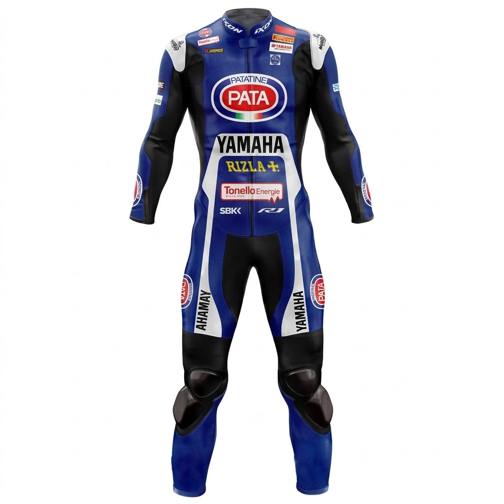 Michael van der Mark YAMAHA 2023 Race Suit Front