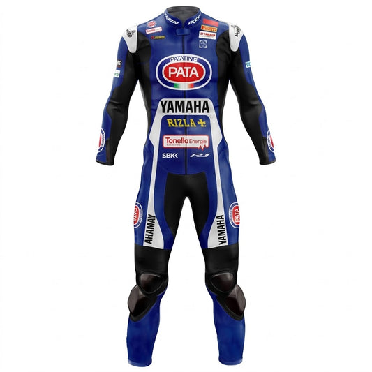 Michael van der Mark YAMAHA 2023 Race Suit Front