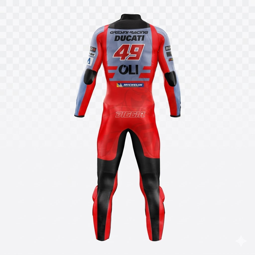 MotoGP 2023 Fabio Di Giannantonio Racing Suit Back
