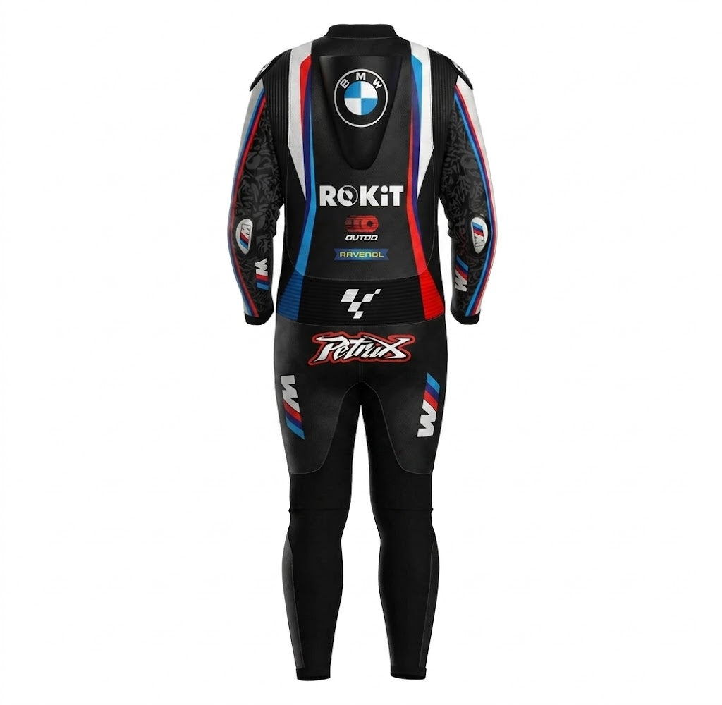 MotoGP BMW Racing Suit Danilo Petrucci Rokit WSBK 2026 Back
