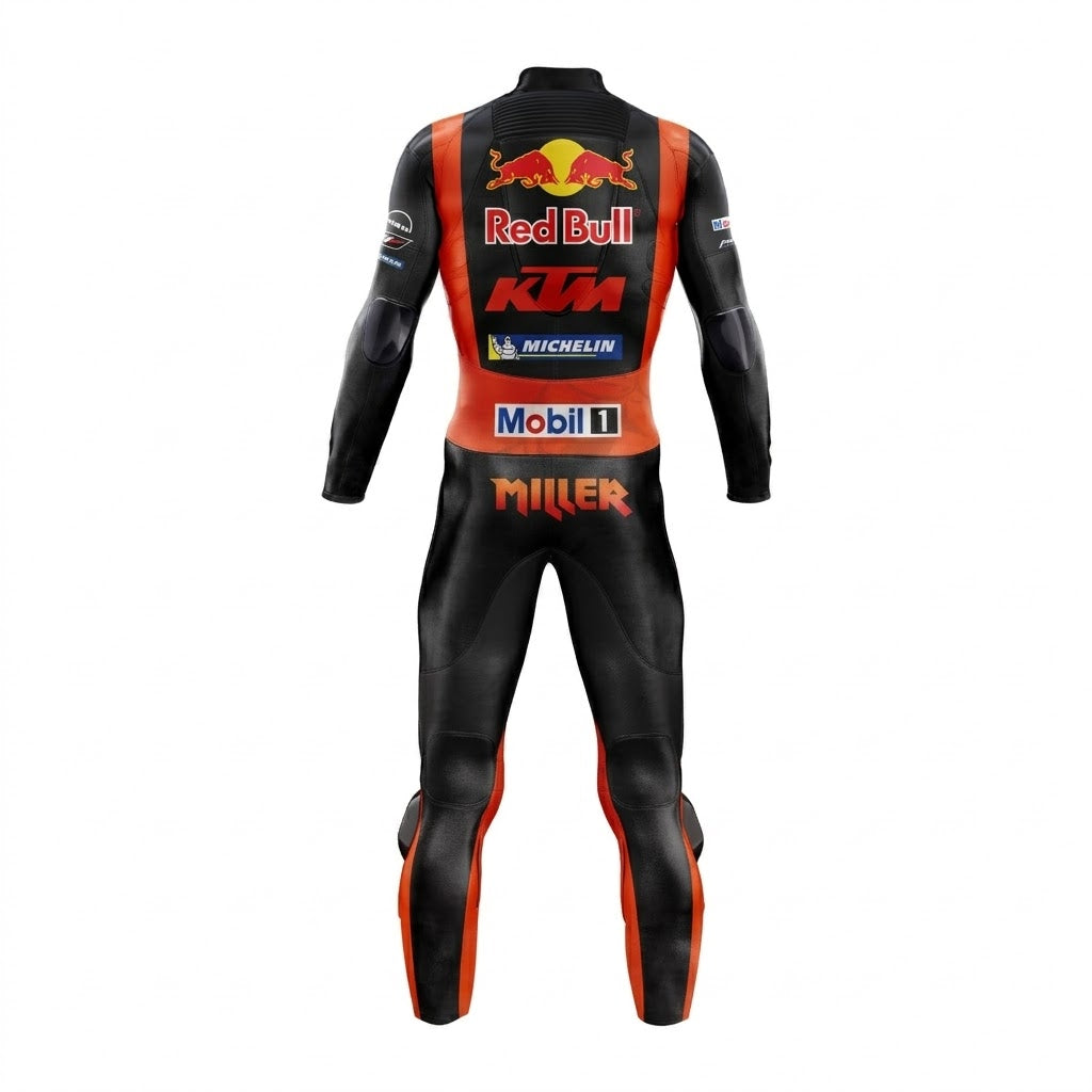 MotoXcel Jack Miller Edition Racing Suit – MotoGP 2023 Back