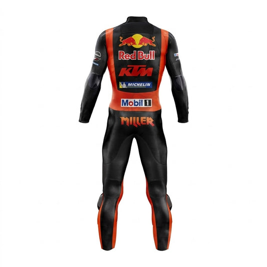 MotoXcel Jack Miller Edition Racing Suit – MotoGP 2023 Back