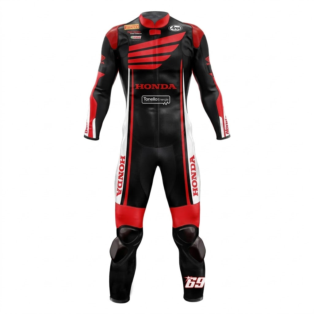 Nicky Hayden Honda 2015 Race Suit Front