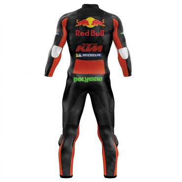 Pol Espargaro 2019 Ktm Red Bull Motorcycle Leather Suit Back