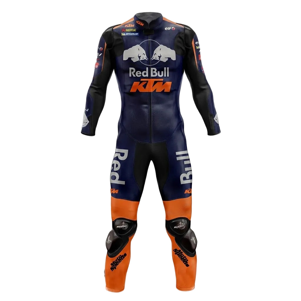 Pol Espargaro 2019 Ktm Red Bull Motorcycle Leather Suit Front