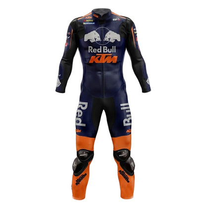 Pol Espargaro 2019 Ktm Red Bull Motorcycle Leather Suit Front