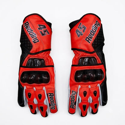 Scott Reddings 45 SBK 2020 Leather Riding Gloves