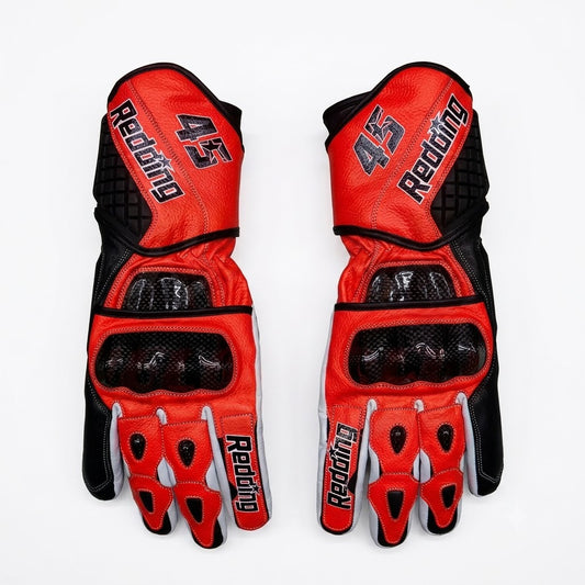Scott Reddings 45 SBK 2020 Leather Riding Gloves