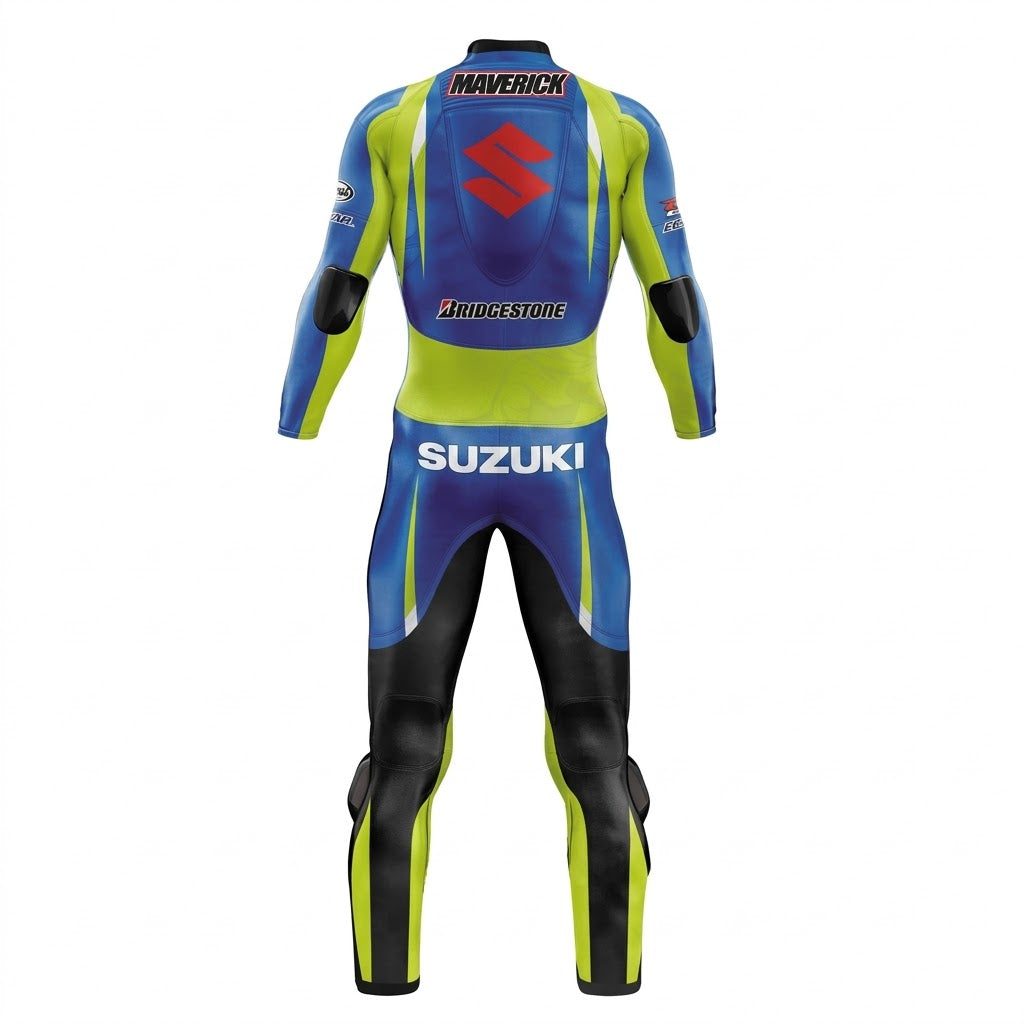 Suzuki Aleix Espargaro 2015  Motorbike Suit Back