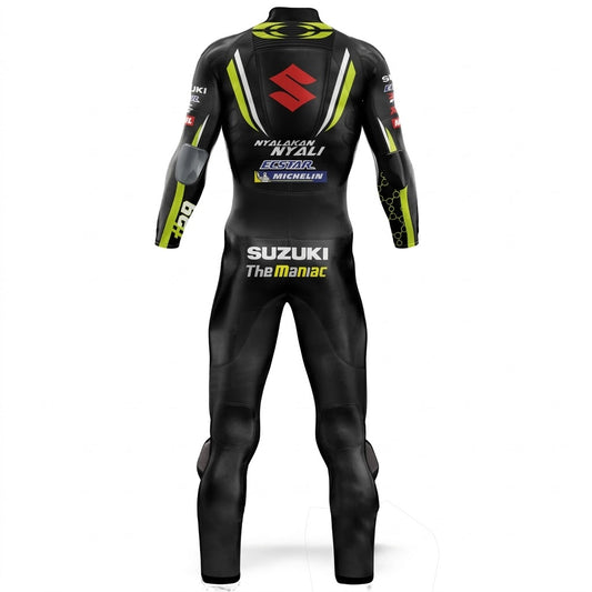Suzuki Andrea Lannone 2018 Suit Motogp Back
