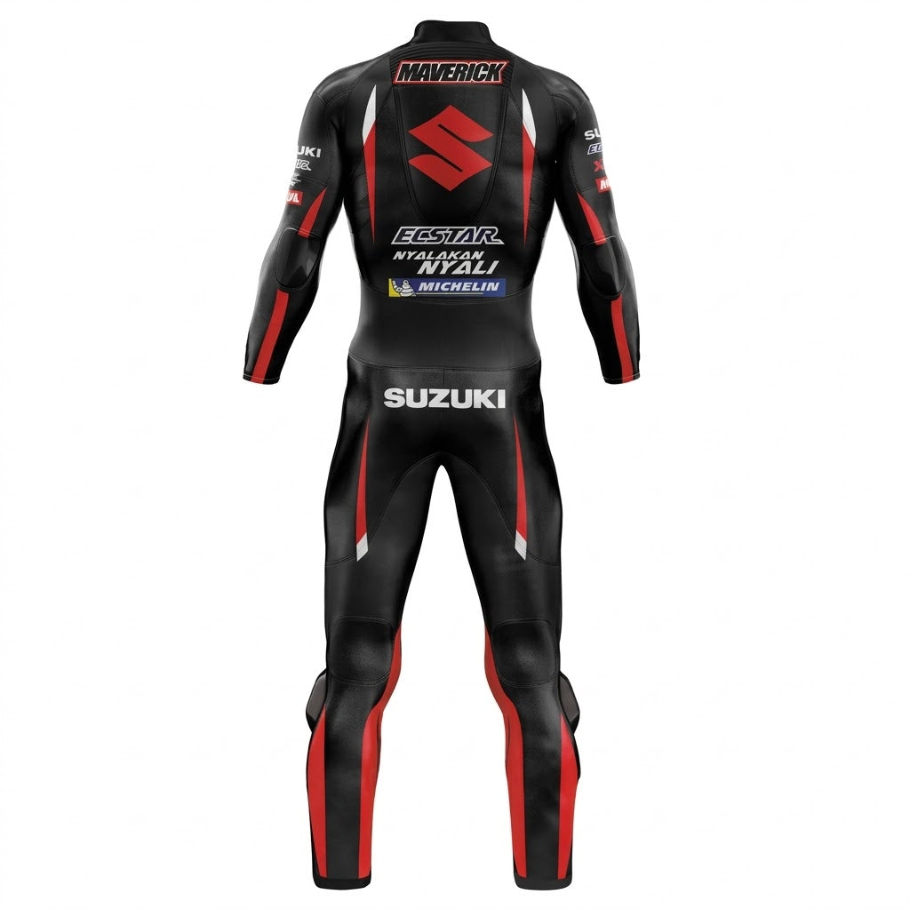 Suzuki Maverick Vinale 2016 Motorbike Suit Back