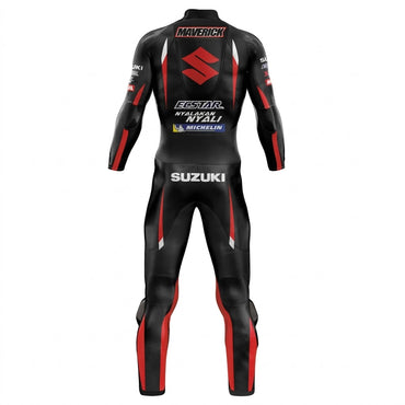 Suzuki Maverick Vinale 2016 Motorbike Suit Back