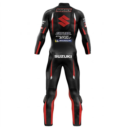 Suzuki Maverick Vinale 2016 Motorbike Suit Back