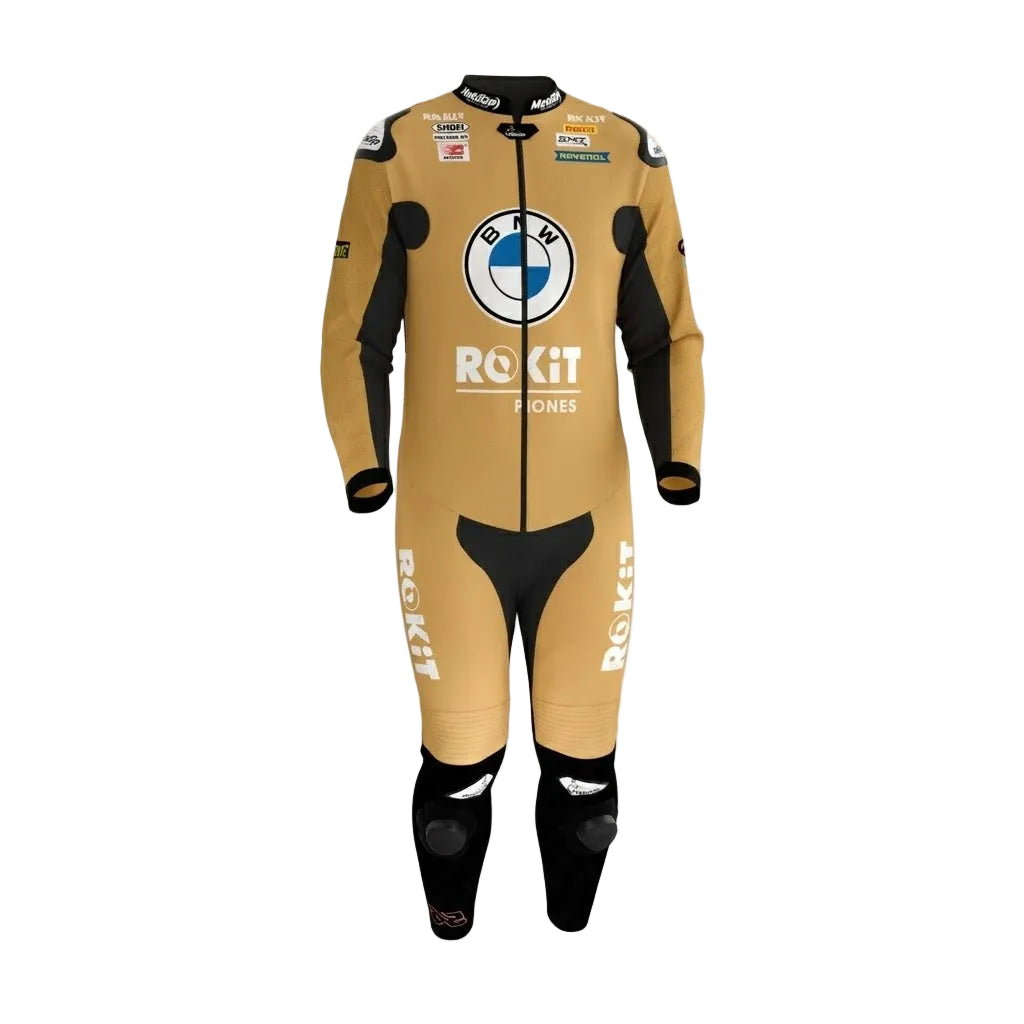 Toprak Razgatlioglu BMW Motorcycle Racing Leather Suit Front