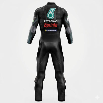 Yamaha Fabio Quartararo 2019 Petronas Motorcycle Suit Back