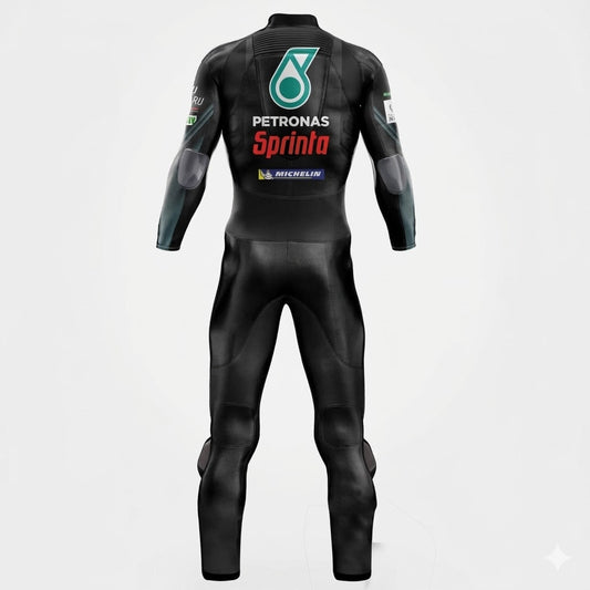 Yamaha Fabio Quartararo 2019 Petronas Motorcycle Suit Back
