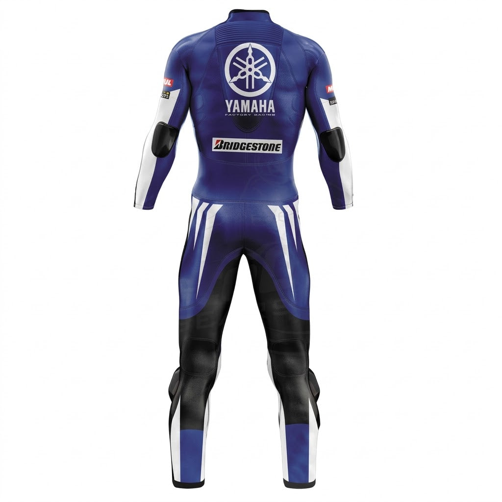 Yamaha Pol Espargaro 2015 Supermoto Racing Suit Back