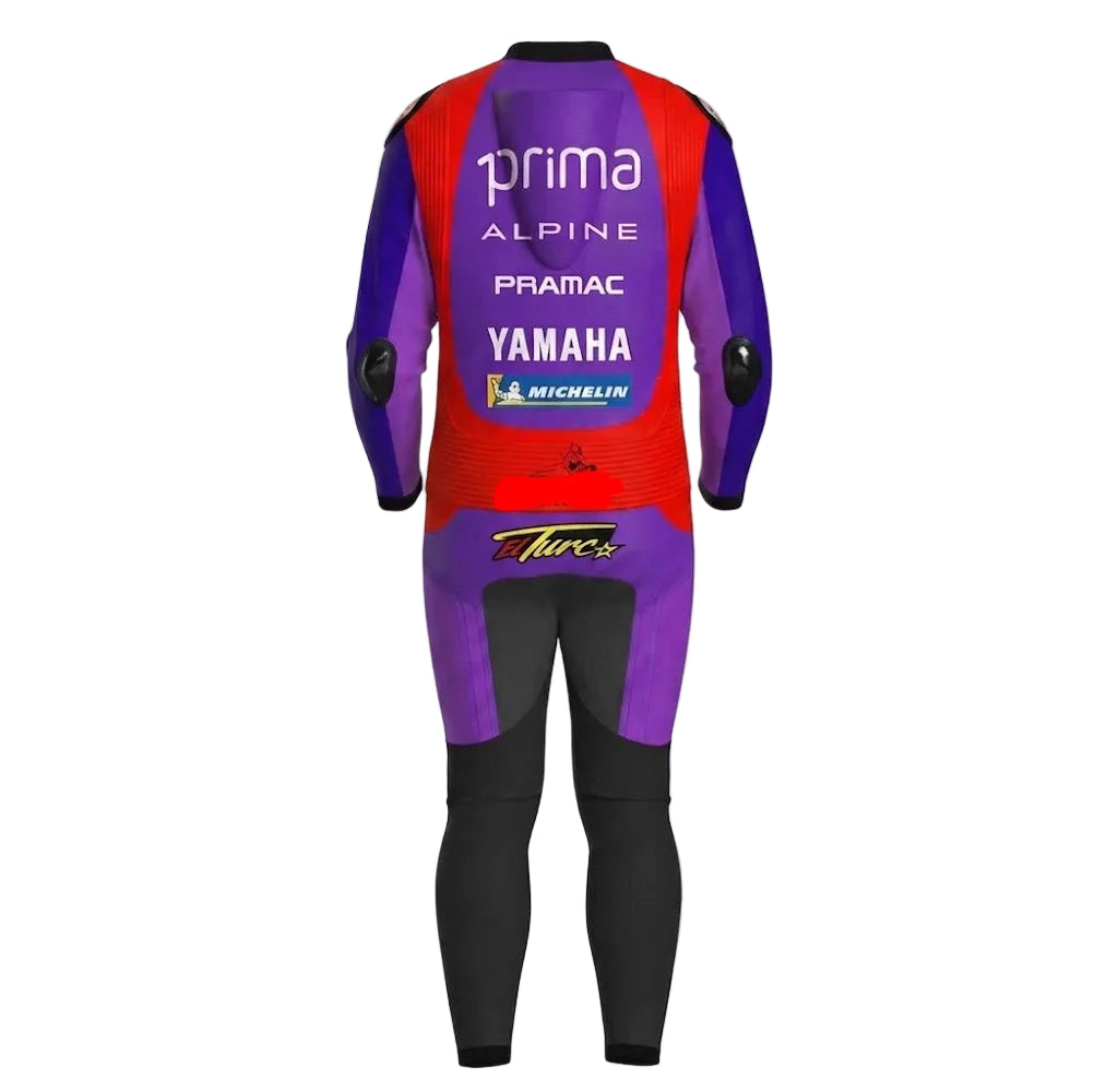  Yamaha Racing Suit Pramac suit back