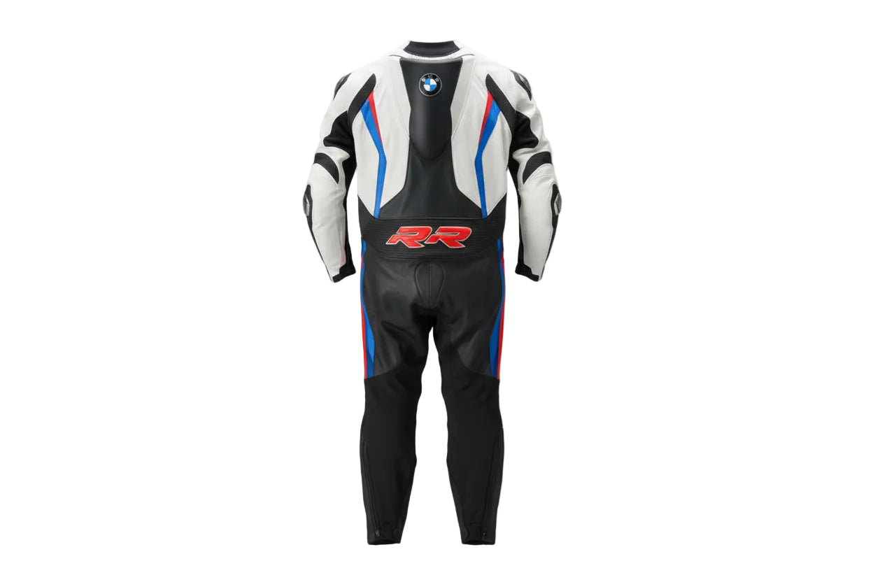 BMW Motorrad Heritage Suit | Professional One-Piece Track Gear with Integrated Armor & S1000RR
